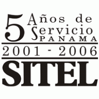 SITEL 5 Años Logo PNG Vector