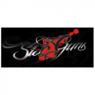 SixGuns Logo Vector