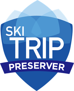 Ski Trip Preserver Logo Vector