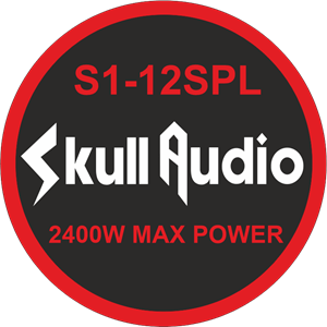 Skull Audio Logo PNG Vector