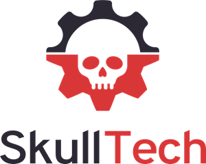 Skull Gear Company Logo Vector