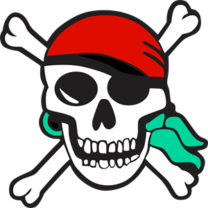 skull Logo PNG Vector