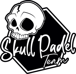 Skull Padel Logo PNG Vector