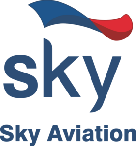 Sky Aviation Logo PNG Vector