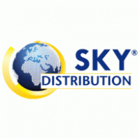Sky Distribution Logo Vector