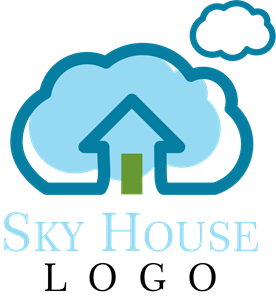 Sky House Logo Vector