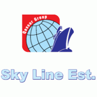 Sky Line Est Logo Vector