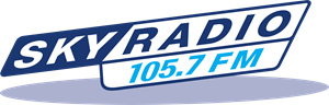 Sky Radio 105 7 FM Logo PNG Vector