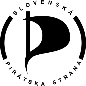 Slovak Pirate Party Logo PNG Vector