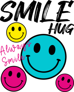 smile hug Logo PNG Vector