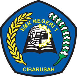 SMK N 1 CIBARUSAH Logo Vector