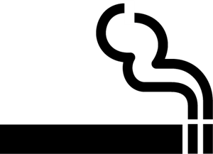 SMOKING AREA SIGN Logo PNG Vector