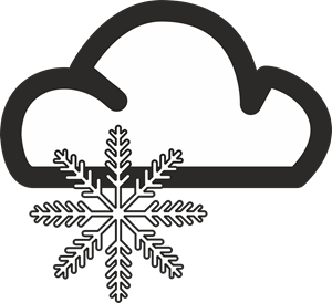 SNOW WEATHER SYMBOL Logo PNG Vector