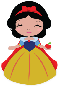 Snow White Logo PNG Vector