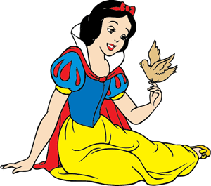 Snow White Logo Vector