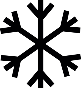 Snowflake Logo PNG Vector