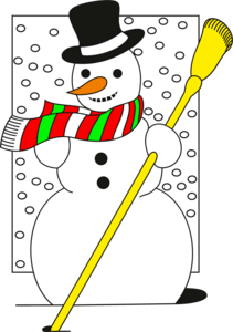 Snowman Logo PNG Vector
