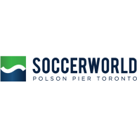 Soccerworld Polson Pier Logo Vector