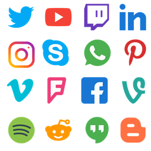 Social Icon Logo PNG Vector