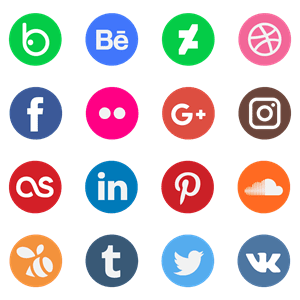 Social Network Logo Vector