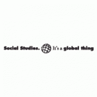 Social Studies Global Thing Logo PNG Vector