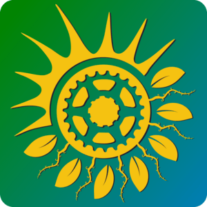 SolarPunk Logo PNG Vector
