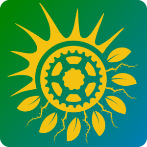 SolarPunk Logo PNG Vector
