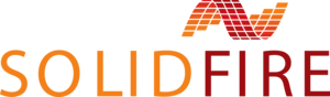 Solid Fire Logo PNG Vector