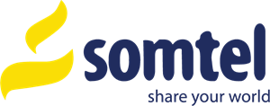 Somtel Telecommunications Company Logo PNG Vector