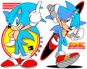 Sonic Logo Vector