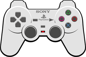 Sony PlayStation Pad Logo PNG Vector