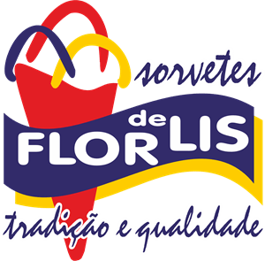 Sorvetes Flor de Lis Logo PNG Vector