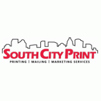 South City Print Logo Vector