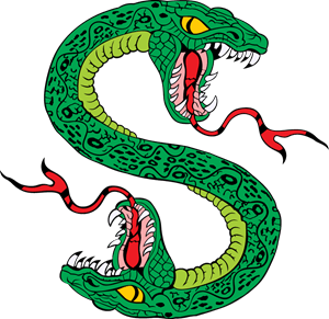 south side serpent snake Logo Vector