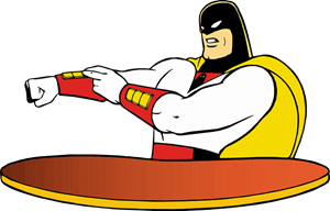 Space Ghost Logo PNG Vector