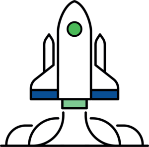 Space Shuttle Logo PNG Vector