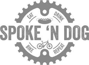 Spoke N’ Dog Cafe Logo Vector