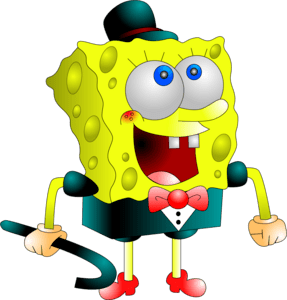 SpongeBob Showman Logo PNG Vector