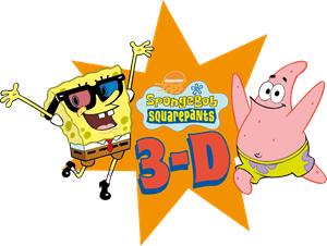 SpongeBob SquarePants 3D Logo PNG Vector