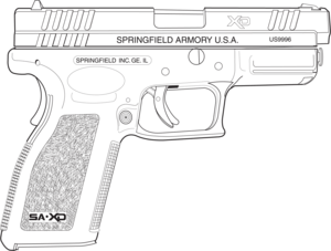 Springfield Armory XD Logo PNG Vector