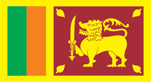 Sri Lanka Flag Logo Vector