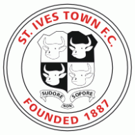 St. Ives Town FC Logo PNG Vector