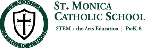 St. Monica Catholic School Logo PNG Vector