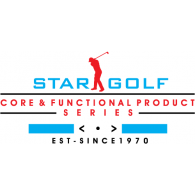 Star Golf Logo PNG Vector