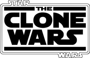 Star Wars The Clone Wars Logo PNG Vector