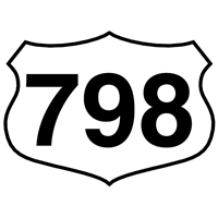STATE 3-DIGIT ROAD SIGN Logo PNG Vector
