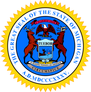 State Seal of Michigan Logo PNG Vector