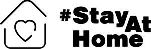 Stay At Home Logo PNG Vector