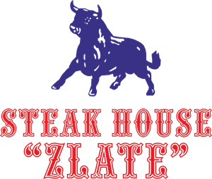 steak house ZLATE Logo Vector