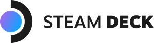Steam Deck Wordmark Logo Vector